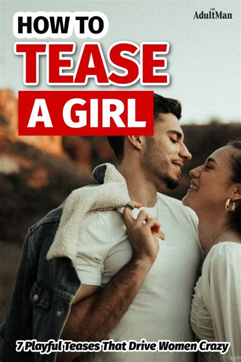 tease girlfriend|How To Playfully Tease a Woman (Examples Included) .